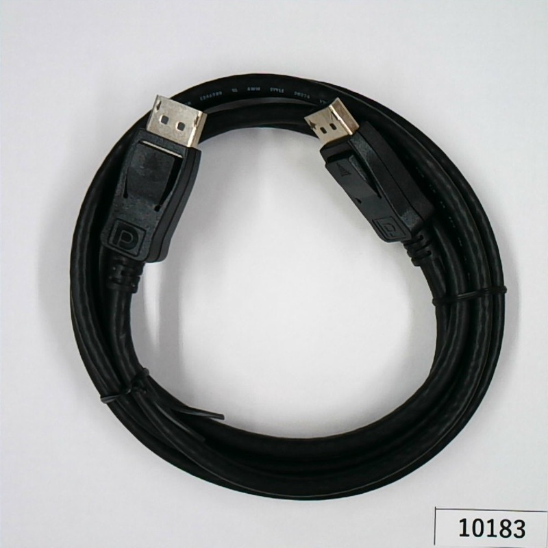 DisplayPortｹｰﾌﾞﾙ L1.8黒