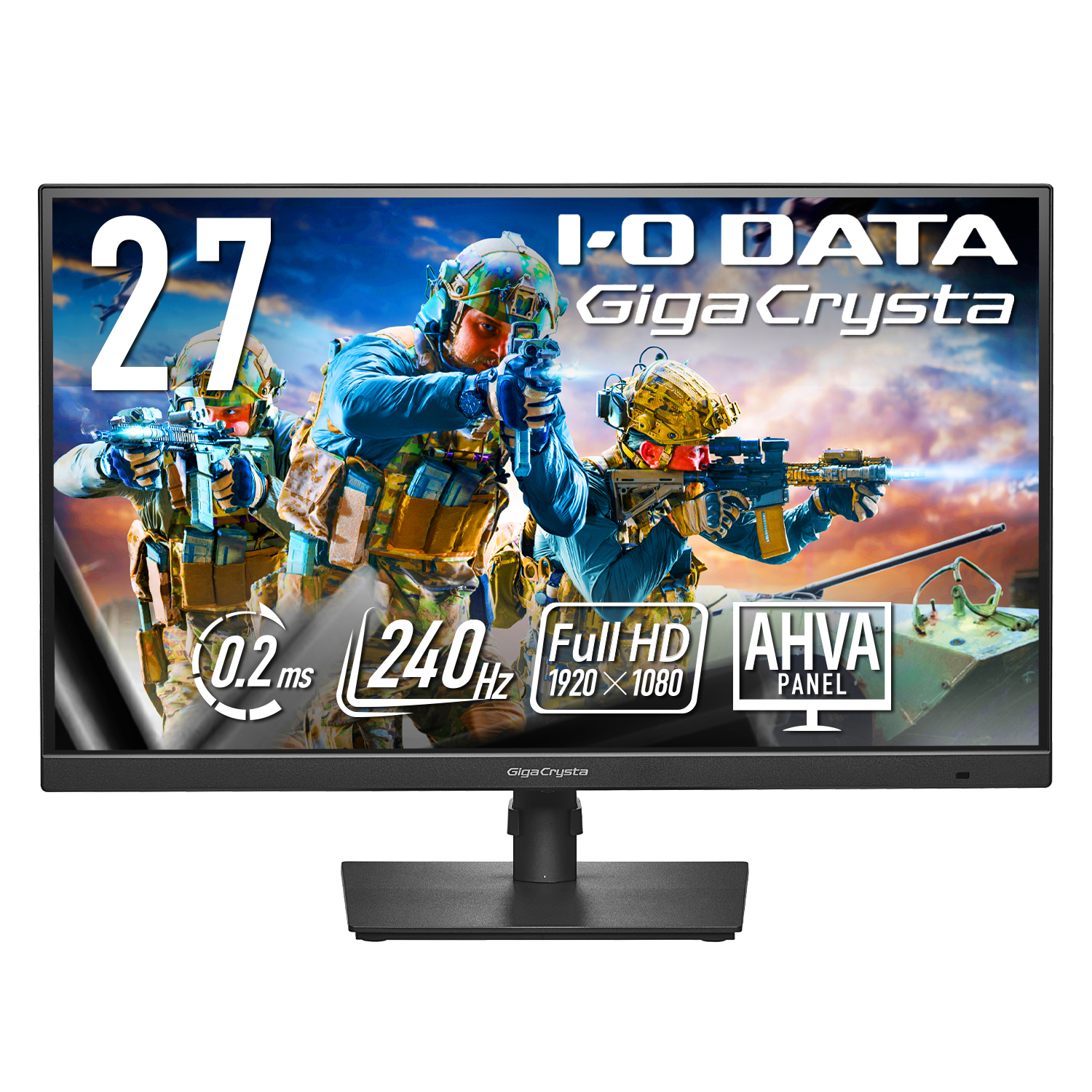 LCD-GD271UAX／240Hz 27インチ フルHD GigaCrysta