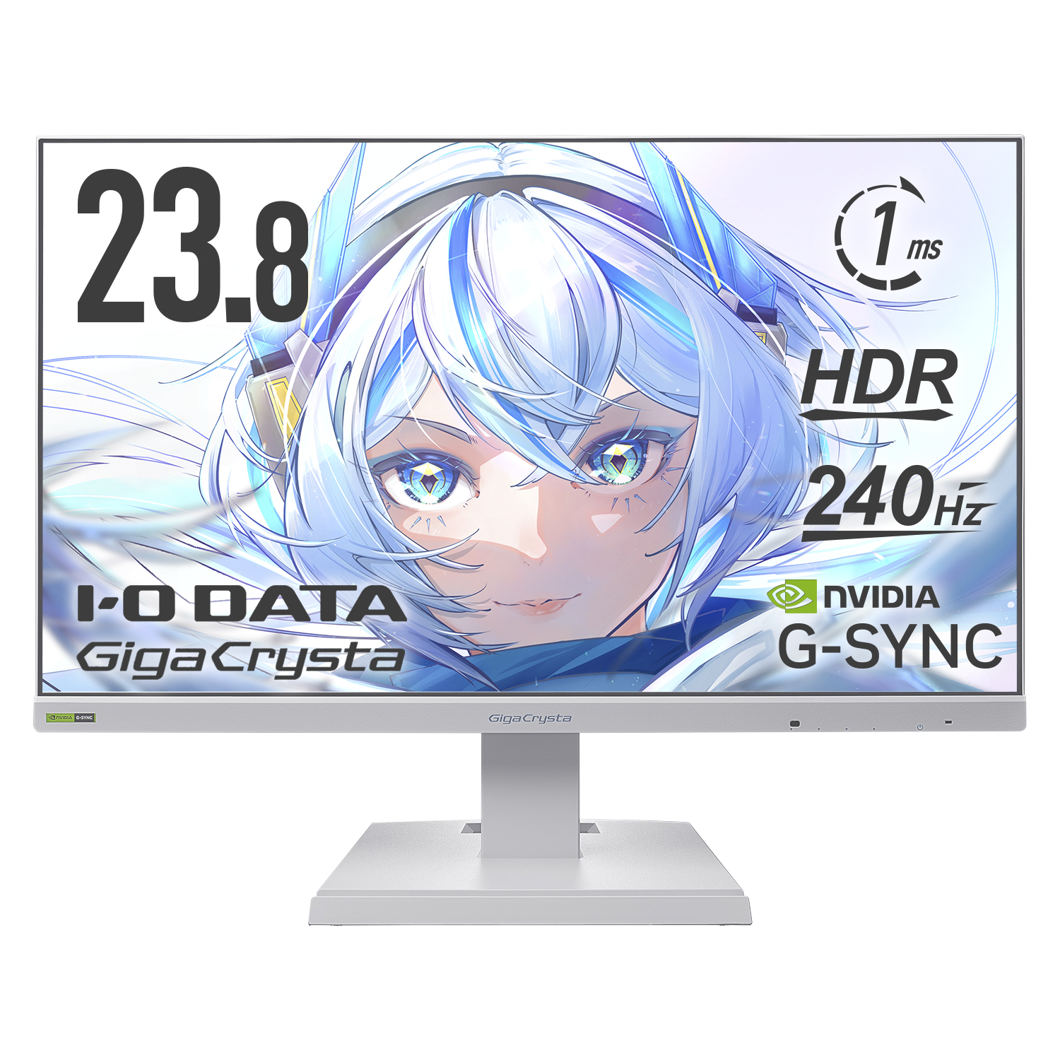 LCD-GD242UDW／240Hz 23.8インチ フルHD GigaCrysta