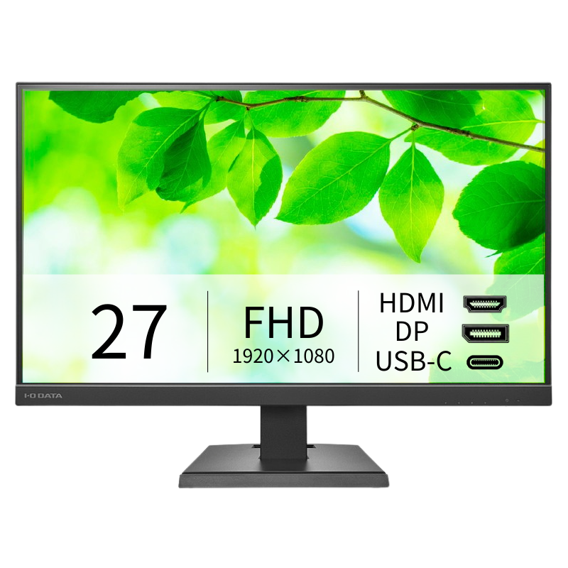 LCD-C271DB／27インチ フルHD液晶モニター ブラック プレミアムアウトレット