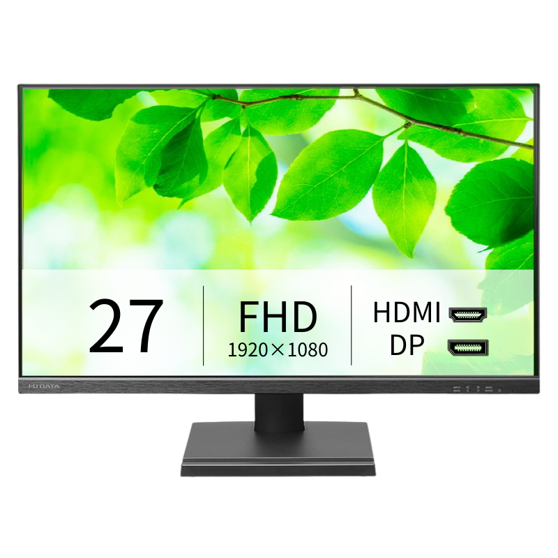 LCD-D272SA／27インチ フルHD液晶モニター ブラック